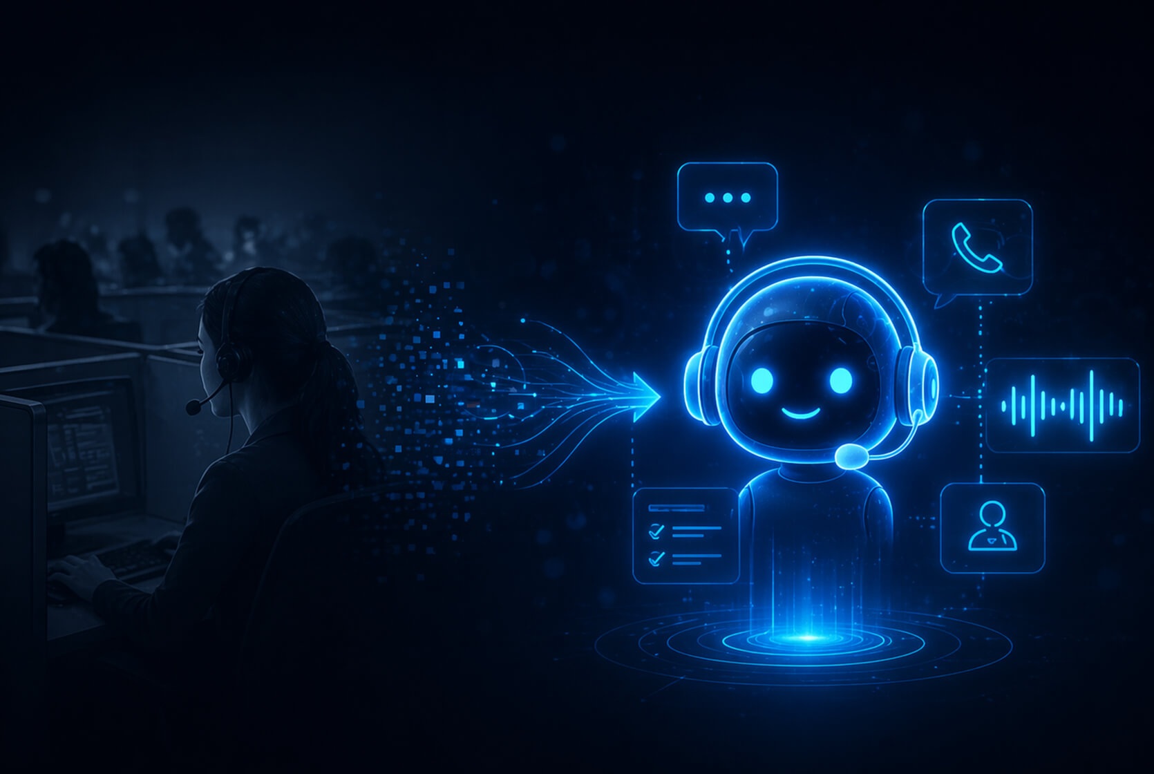How Voice AI Agents Are Replacing Call Centers in 2026?