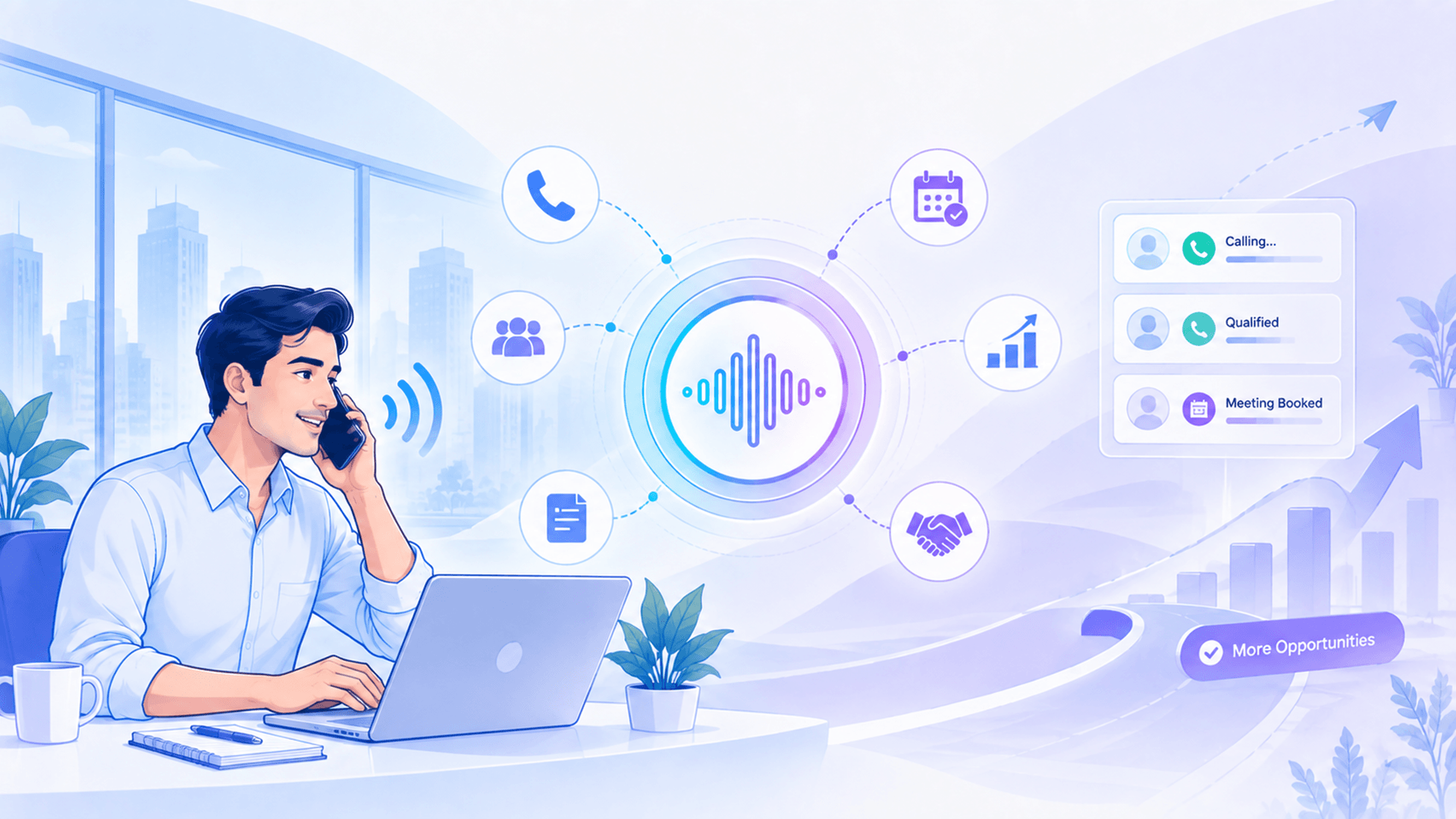 AI Voice Agents for Outbound Sales Calls